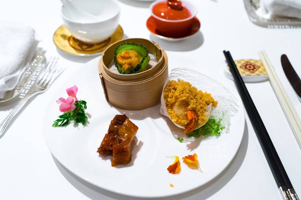 Ресторан Shang Palace в отеле Shangri-La Kowloon, Hongkong. Гокнонг, путешествие в ресторан две звезды Мишлена, блог andychef.ru